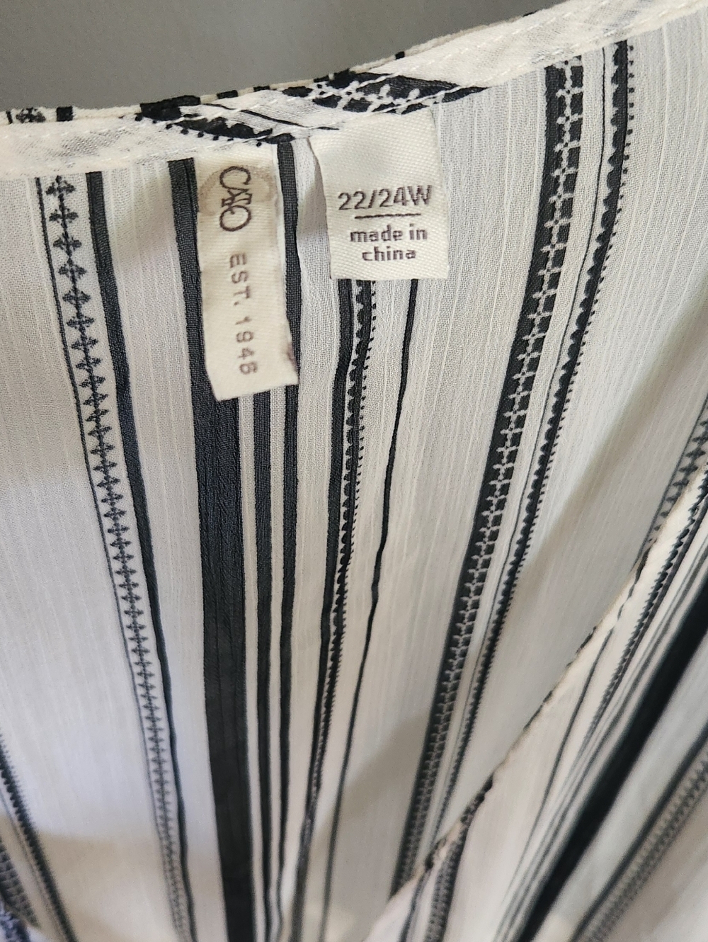 Flowy Striped Duster - Picture 6 of 6